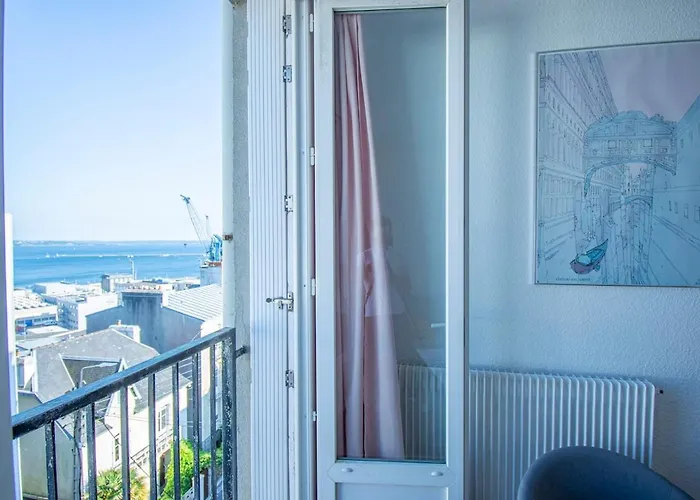 Le Balcon D'iroise I Balcon & Vue Апартаменты